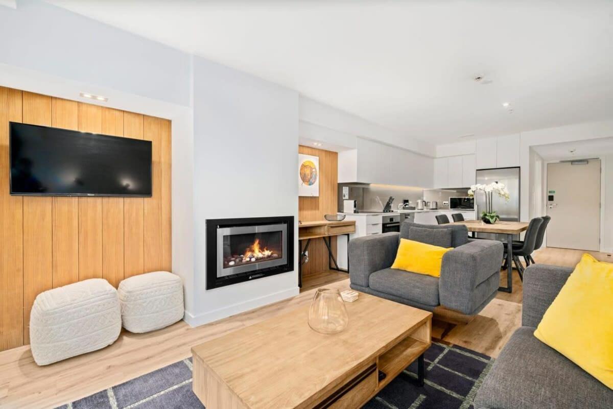 Cozy Coronet Peak Apartment At La Residence Du Parc Queenstown Dış mekan fotoğraf